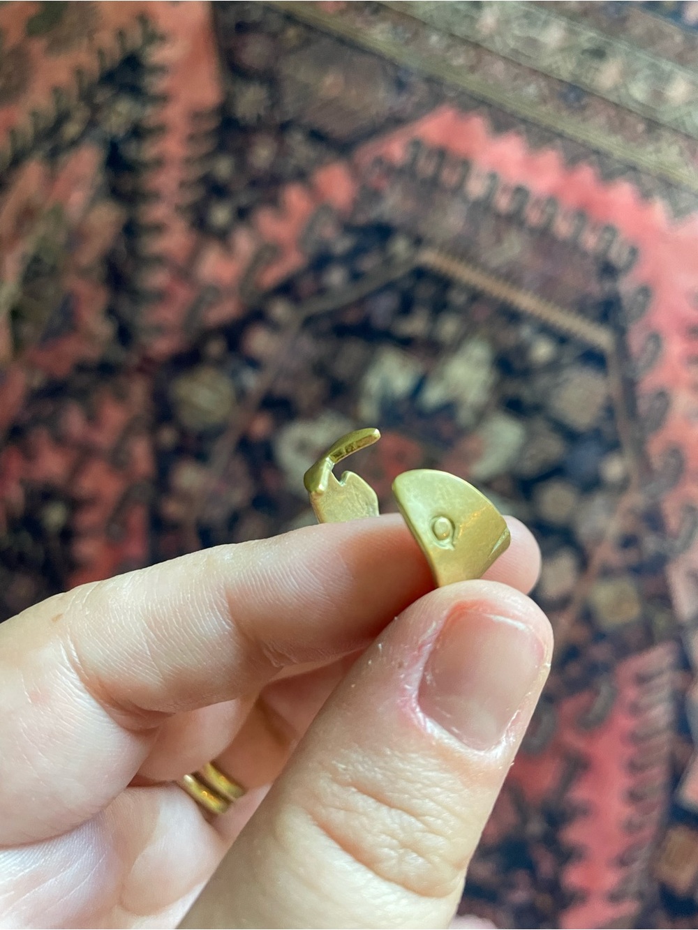 Handmade Bronze Fish Ring